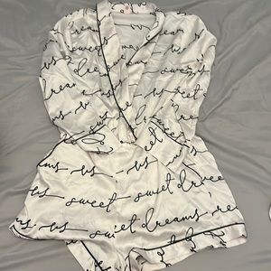 Victoria’s Secret silk pajamas